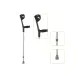 Carja cu sprijin pe antebrat Dr. Happy JL937 culoare Negru