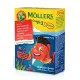 Moller`s omega 3 peștișori gumați cu aromă de lămâie și căpșuni * 36 jeleuri