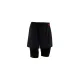 Pantaloni scurți compresivi, Lurbel Potenza Pro, negru-roșu