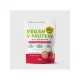 Pudra proteica vegetala, GoldNutrition, V Protein Capsuni, 720 g